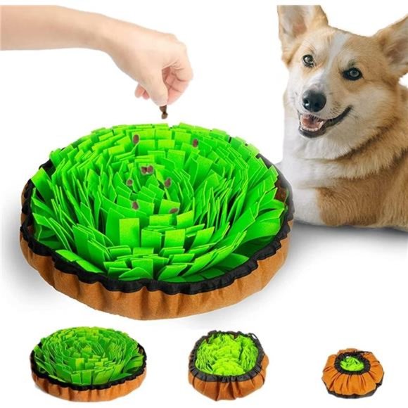 Other - Pet Snuffle Mat for Dogs, Slow Feeder Mat Toys, Interactive Feed Game Stress